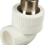 Уголок PP-R 25х3/4" *90гр наружная резьба комбинированный КРОСС 62682