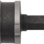 Зенкер 19мм, конический, легированная сталь, хвостовик под биту.